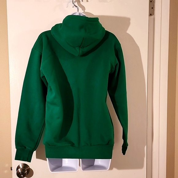 Under Armour Jeep Girl hoodie sweatshirt, green, size small - Picture 3 of 3